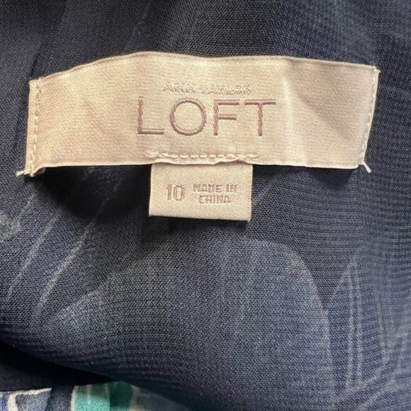 Ann Taylor LOFT Tiered Floral Maxi Dress – Size 10 - Picture 7 of 7